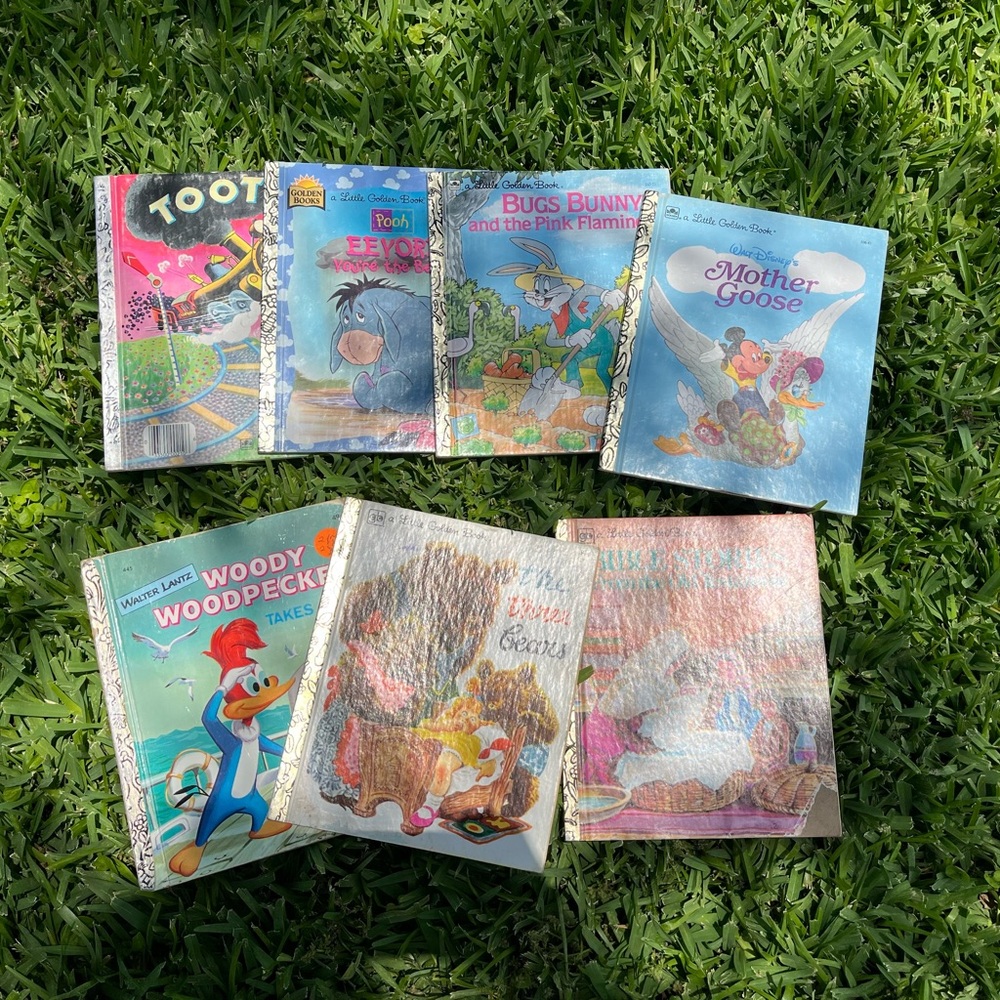 Vintage 1970’s Little Golden books